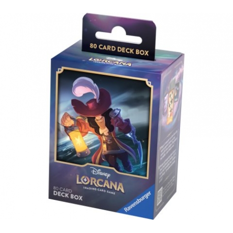 Buy Disney Lorcana - The First Chapter 80 Card Deckbox: Captain Hook by  Ravensburger