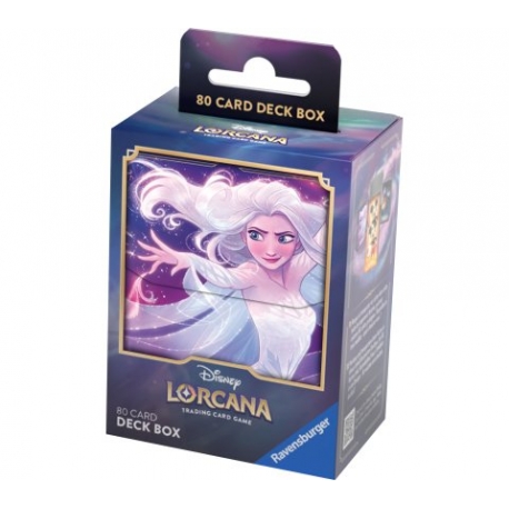 Buy Disney Lorcana - The First Chapter 80 Card Deckbox: Elsa by