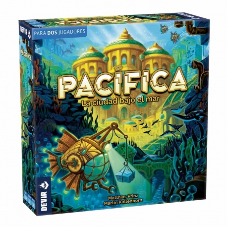 Pacifica board game - The city under the sea of ​​Devir