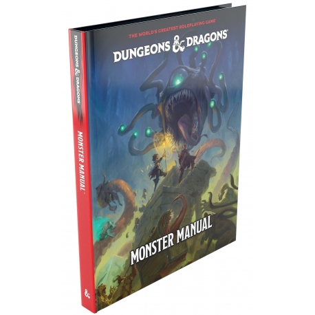D&D 5: Monster Manual - Regular cover from Wizards of the Coast