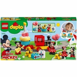 Tren de Cumpleaños Disney Mickey y Minnie Lego