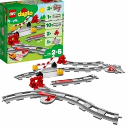 LEGO 10882 vía ferroviaria