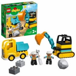 LEGO 10931 Camión y excavadora con Orugas