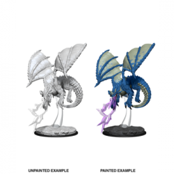 D&D Nolzur's Marvelous Miniatures - Young Blue Dragon (6 Units)