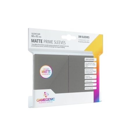 Gamegenic: Matte Double Sleeve Pack 100 Acessórios